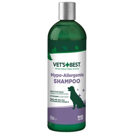 Vet's Best Hypo-Allergenic Shampoo for Dogs | Dog Shampoo for Sensitive Skin | Relieves Discomfort from Dry, Itchy Skin | Cleans, Moisturizes, and Conditions Skin and Coat , 16 oz
