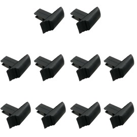 ZZHXSM 10PCS Telescopic Aluminum Ladder Switch Button Plastic Replacement Extension Ladder Lock Universal Replacement Parts for Single Sided Ladders Aerial Ladders Multi Functional Ladders Black