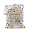 TSOTMO DD Game Merch Castle Warrior Tote Bag for Game
