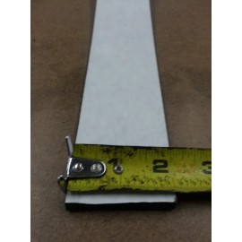 ALL ABOUT RUBBER NEOPRENE RUBBER ROLL  3/8"X2"X10FT PSA ADHESIVE ONE SIDE.