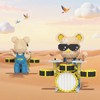 DAHONPA Drum kit Cool Bear Micro Animal Building Blocks Set