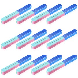 12 Stück Polierfeile Fingernägel, Farbig Nagelfeilen Naturnägel, Nagelfeilen für Gelnägel, Nail Files, Nagelpolierer für Naturnägel Maniküre Nagelpflegeun, Nagelpfeilen, Nagel Feilen Nägel Polieren