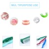 3 Pieces Hard Denture Brush Oral Care Double Sided Brush