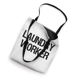 Laundry Worker Tote Bag