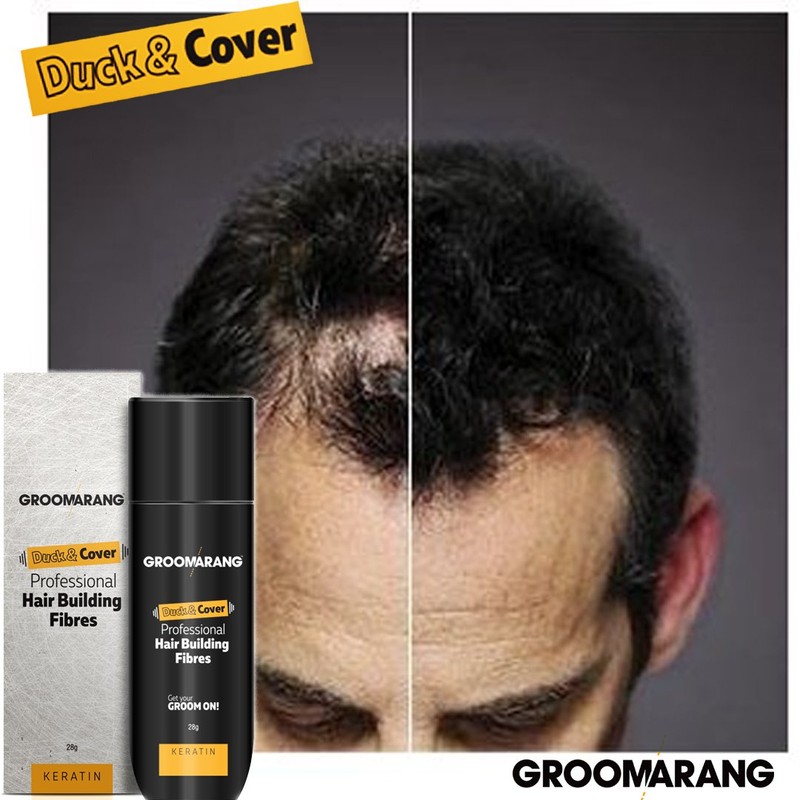 Duck and Cover Groomarang Professional Keratin Hair Building Fibres UK