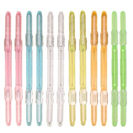 Bunjō Paper Fasteners [6/18/30/54 Pieces] Filing File, Fasteners, 2 Holes, Document Binding, Fasteners for Documents and Documents, Color-coded Filing, Office Tool for Organizing Prints, Durable