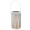Garden Hanging Light Outdoor Solar Powered Lantern 5730LED White Forest