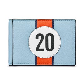 Yoshi Race Car Card Holder, Travel Pass Holder, Leather, Double Sided Card Holder, ID Card Holder. Leather Travel Pass Holder for Men and Women. Credit Card Holder & Season Ticket Card Holder (#20)