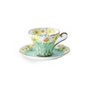 Aynsley Daisy Corset Fine Bone China Teacup and Saucer Set