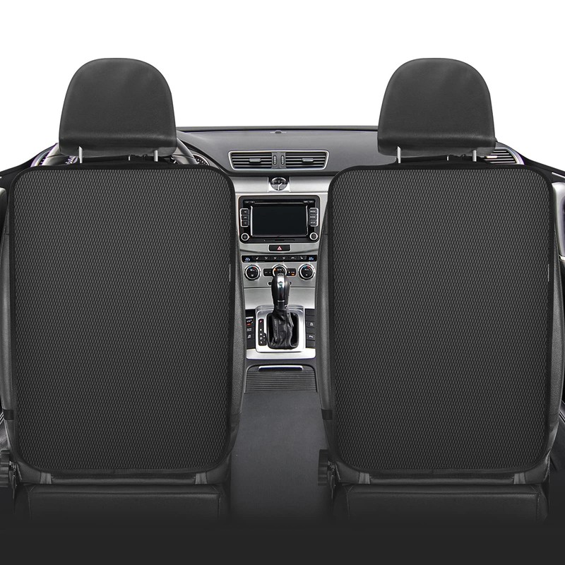 Meolsaek Kick Mats Back Seat Protector, 2Pack Waterproof Oxford Seat