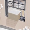 Powrocket Window Air Conditioner Cover for U-Shaped Window AC Units,3