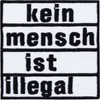 Sew-on "Kein Mensch ist Illegal" Sew-on/Iron-On Patch Human Rights Anti