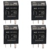 Aeola 4Pcs 8T2T-14B192-AB Wiper Motor Relay 12VDC 30A 4-Pin Accessory
