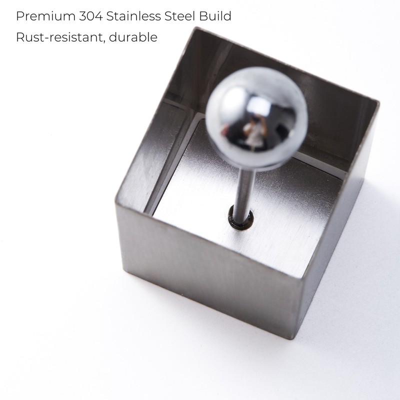Square Egg Press for Hard Boiled Eggs Mold, Egg Cuber