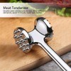 Meat Tenderizer Hammer, Zinc Alloy Meat Tenderizer Hammer Double Side