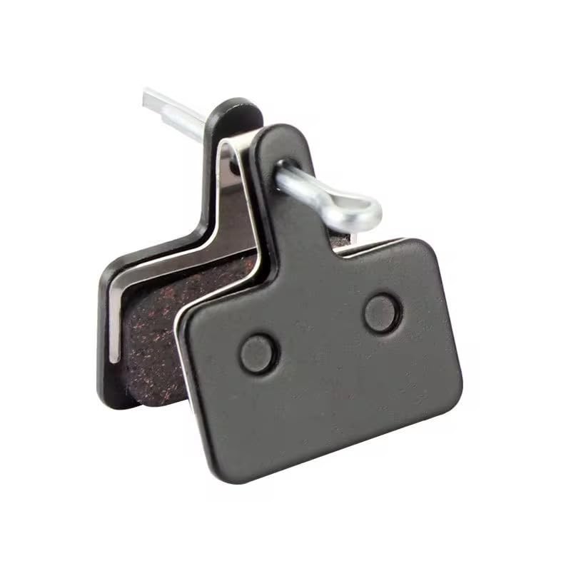 Bicycle Disc Brake Pads, Semi-Metallic, Black (2 pairs)