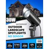 SUNVIE 30W LED Spot Lights Outdoor 5000K Daylight Flag Pole