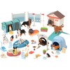 CP Toys Kids 51-Piece Dog Academy Playset with Plastic Toy