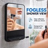 Fogless Shower Mirror 6.3 x 10.3 Inch – Wall Mounted