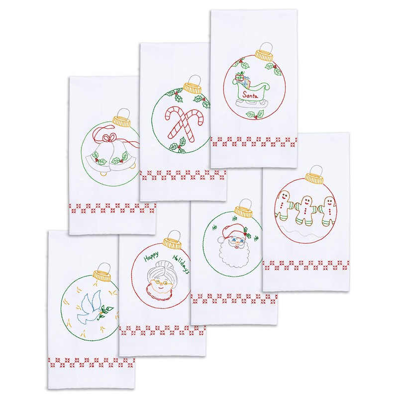 Christmas Balls Towel Collection (17" x 28")