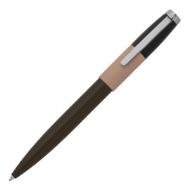 Cerruti 1881 Brick Ballpoint Pen (Beige Khaki Black)