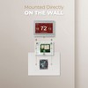 ANTOBLE Thermostat Wall Plate Backplate THP2400A1027W White Coverplate Assembly Compatible