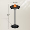 HOOBRO Small Side Table, Drink Table, Round Coffee End Table