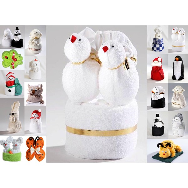 JACK Terry Towel Gift Set Many Models Handmade Origami Guest