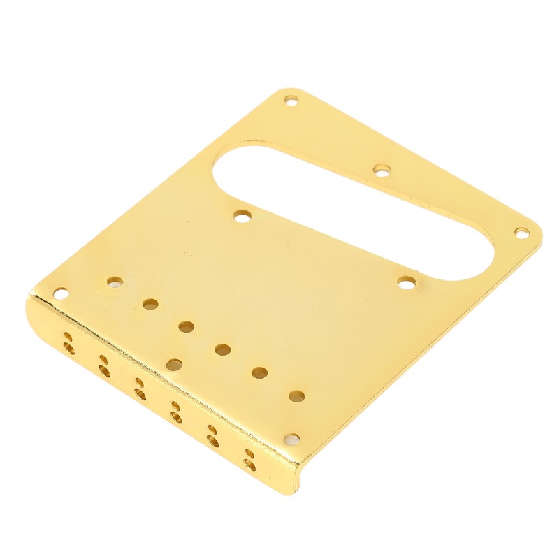Top Loader Guitar Bridge Plate Steel 6 Strings Gold Color