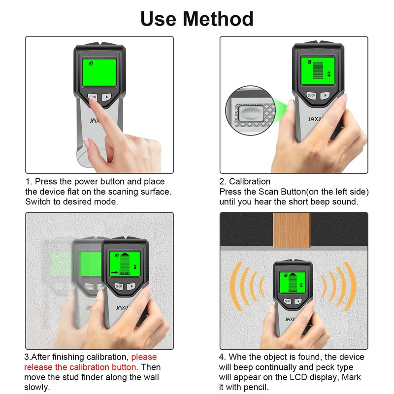 Stud Finder Wall Scanner - 5 in 1 Stud Finder
