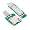 xiwai NGFF M.2 NVMe Câble d'Extension de Carte Mère vers