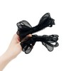 (3 types) Burnaby shirring ribbon banana pin 8cm / (3종)