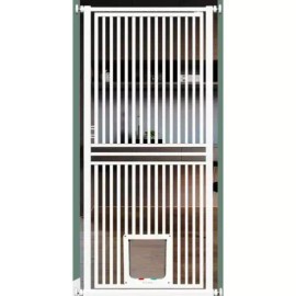 고양이 펜스 안전문 주방 높이 휀스 애견 캣도어 현관문 [Q. 키 160c] Cat Fence Safety Gate Kitchen Height Fence Dog Cat Door Front Door [Q. Height 160cm]