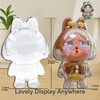 Doemoil Protective Case for Crybaby Crying Again Series,Transparent Acrylic Display