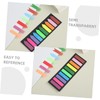 TEHAUX 10sets Semi Sticky Index Tabs Unique Arrow Flag Page