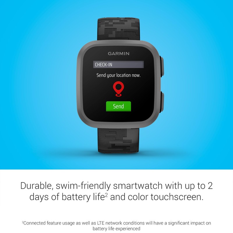 Garmin Bounce™, Kids Smartwatch, Two-Way Text and Voice Messaging, Location