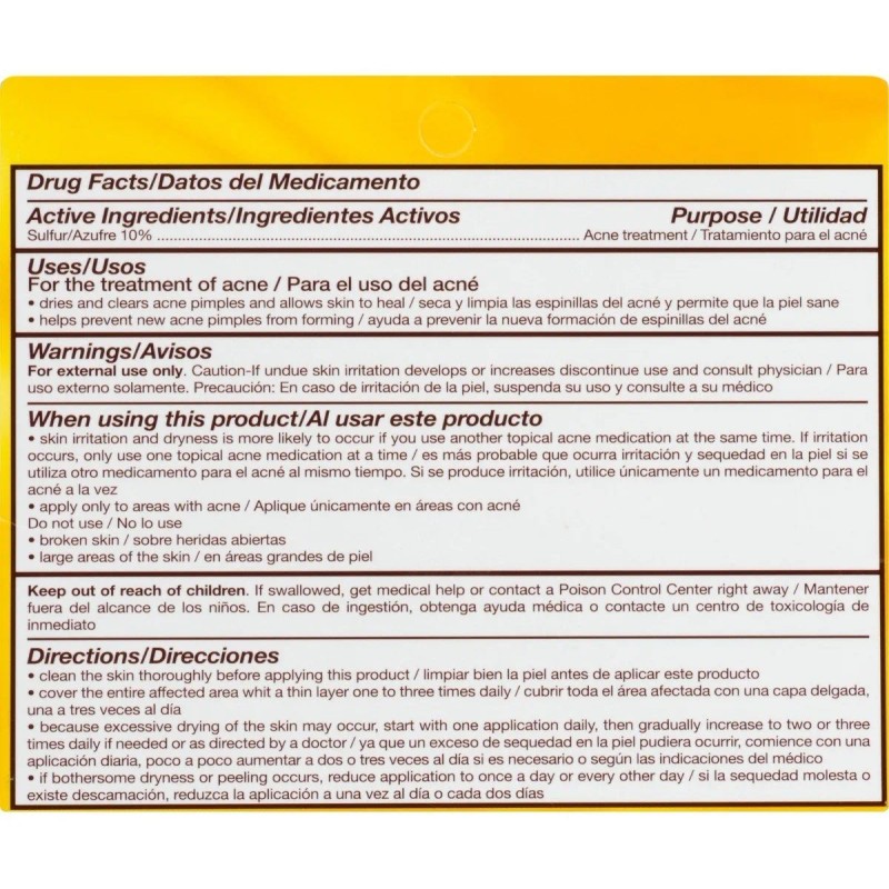 Grisi 20g. Pomada P/acne, 10% Azufre