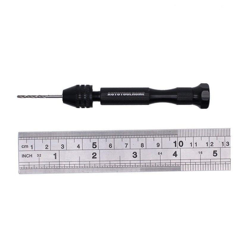 Precision Pin Vise Hand Drill with 25pcs Micro Twist Drill
