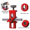 Cabinet Door Installation Jig, 2-in-1 Mounting Tool with Adjustable Positioner,