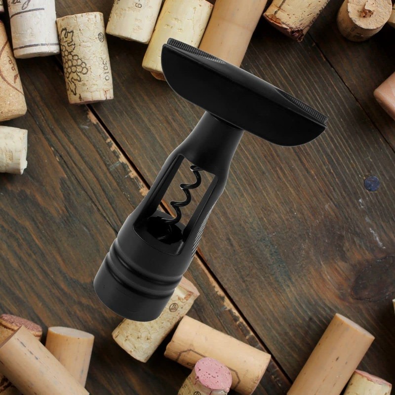 Fackelmann 15cm Specter Corkscrew - Suitable for Cork and Plastic