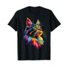 Maine Coon Cat Colorful Rainbow Color Popart Maine Coon Cats