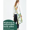 APRONNER Big Plus Size Aprons for Women with Pockets Cotton