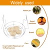 WADY Water Bath Canning Rack, Anti Slip Anti Scalding Foldable