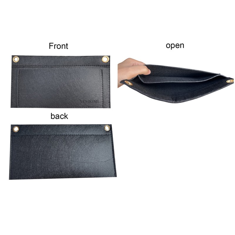 YESIKIMI UPTOWN Envelope Clutch Conversion Kit Premium Felt Inset With