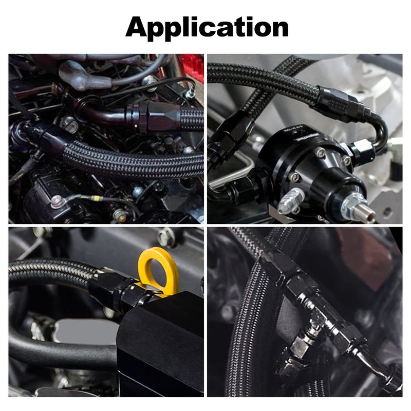 EVIL ENERGY 6AN Hose End Fitting 90 Degree Swivel for