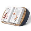 ERGONOV Lap Beanbag Book Stand for Hands Free Reading Comfortable
