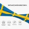 Sweden Flag Sports Sweatband Headband for Men Women, Moisture-Wicking Non-Slip