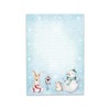 4 Pads Christmas Motif Notepad Writing Pad Christmas Letter to