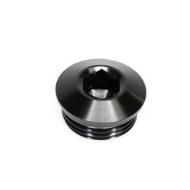 Michigan Motorsports 12AN-ORB Port Plug - Black Fitting forValve Covers