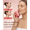 Lymphatic Contour Face Brush, Silicone Face Brush for Lymphatic Drainage